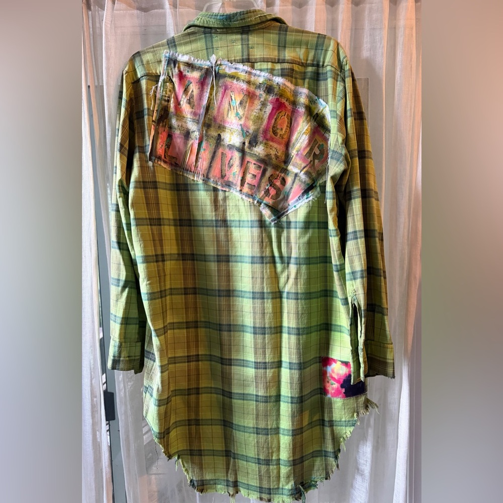 Origami Crane dress/tunic/shirt  S EUC - Picture 4 of 10